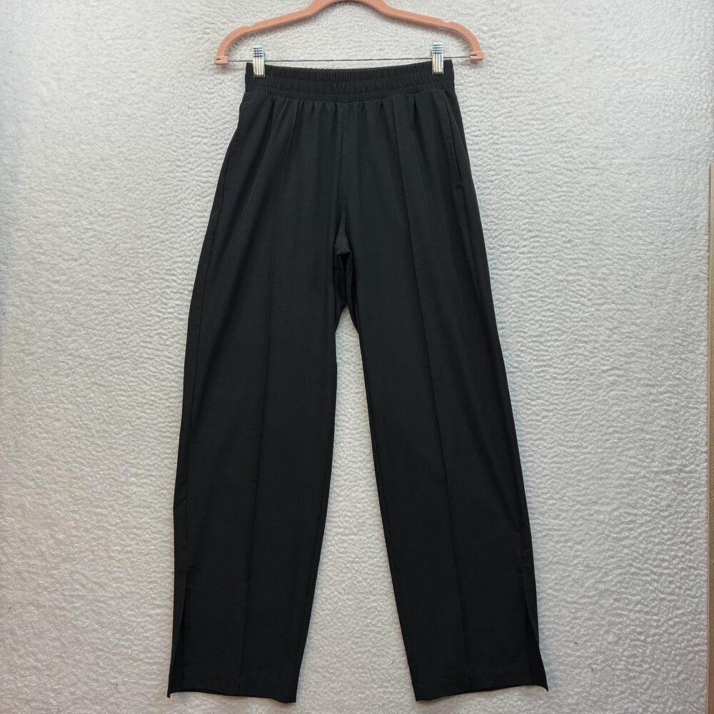 Abercrombie and Fitch Pants Womens XS Black Relaxed Microfiber Pull On Wide Leg